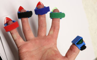 DIY 3D Printed Guitar Finger Pick Holders