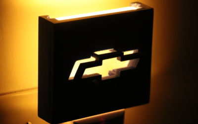 DIY 3D Printed Chevy Night Light Design #2