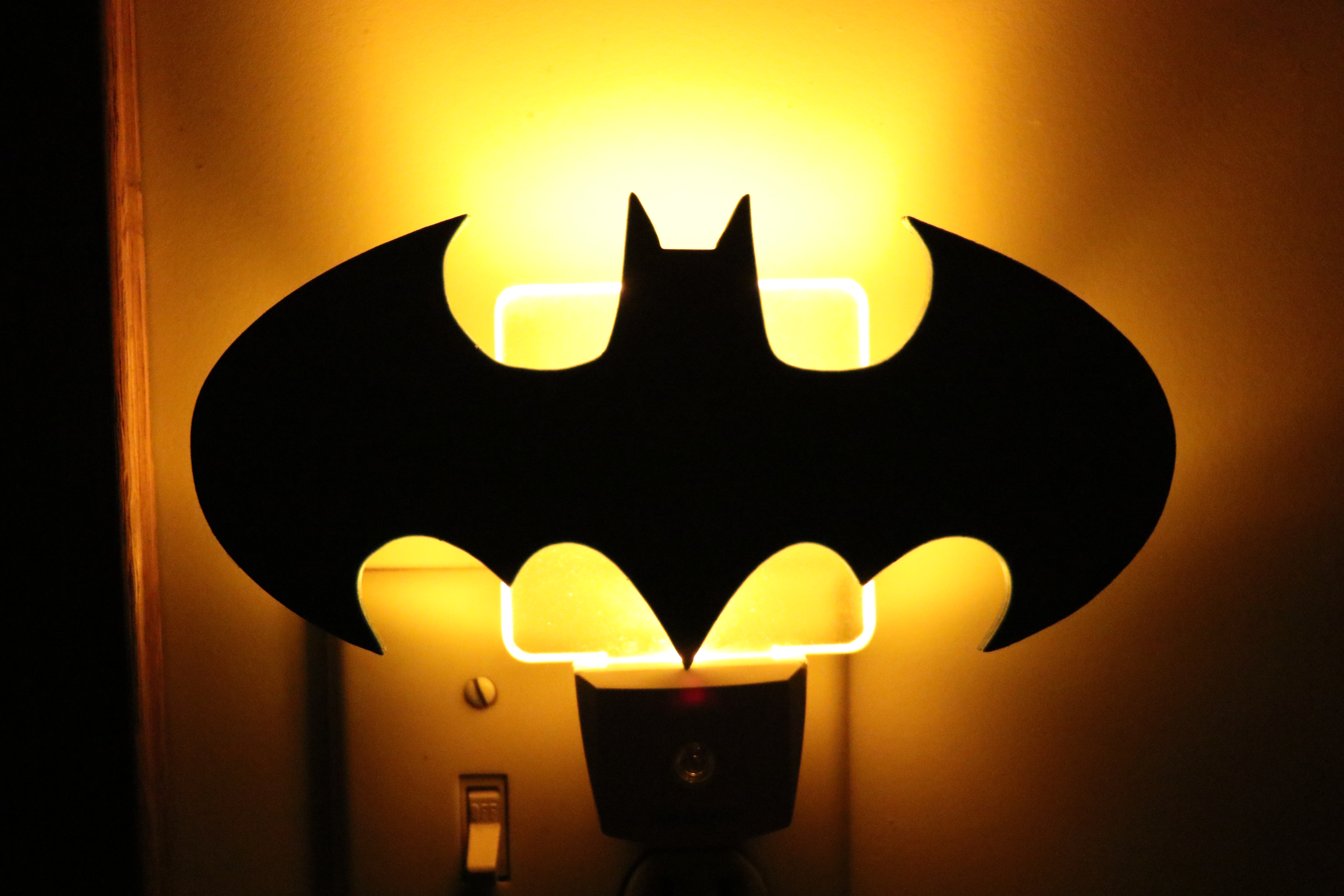 Batman 3D Logo Light 