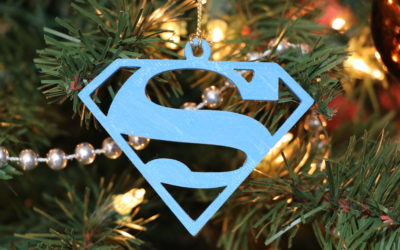 3D Printed DIY Superman Ornament
