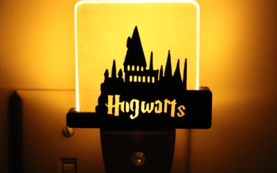 DIY 3D Printed Hogwarts Night Light Design
